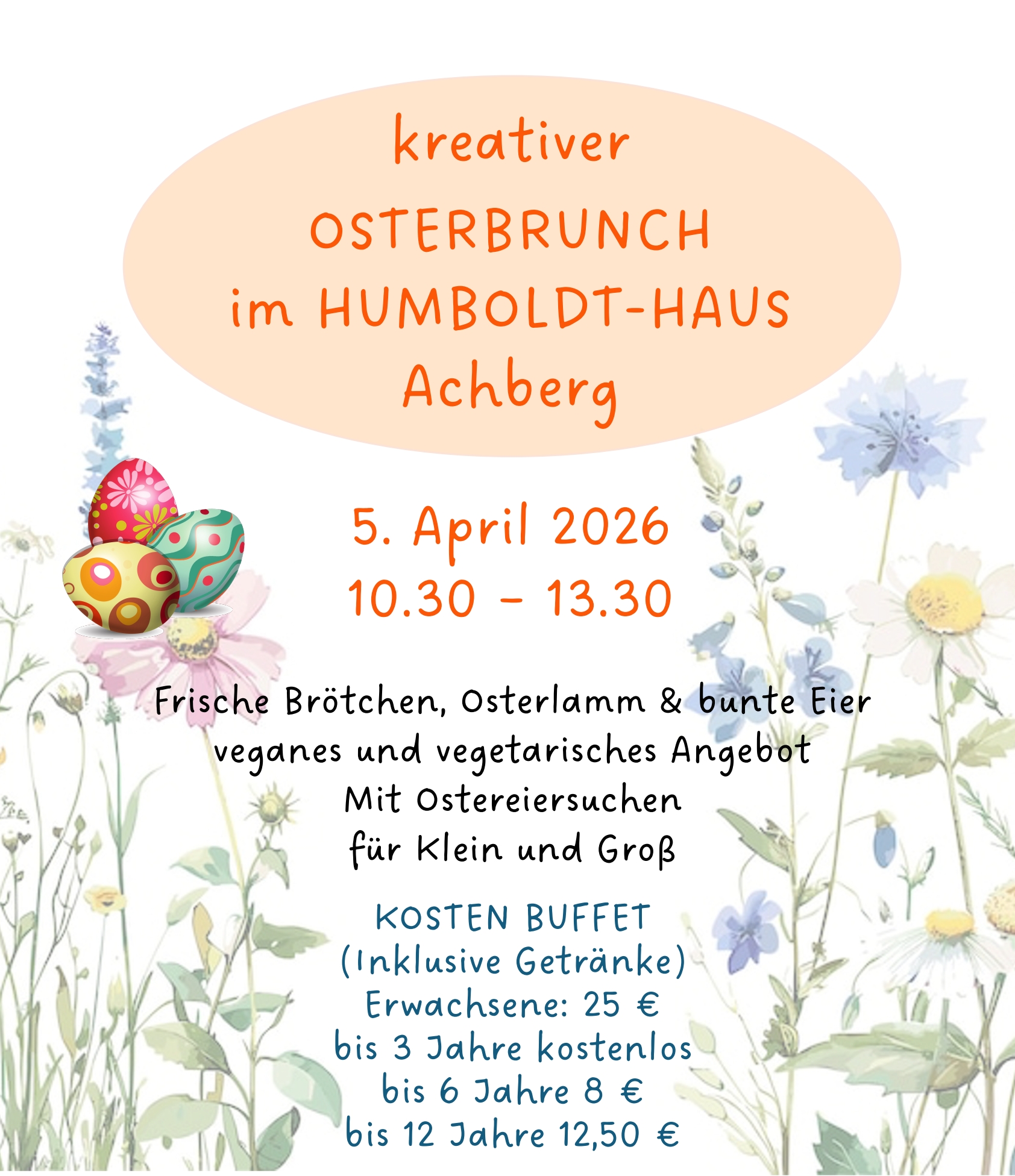 Osterbrunch Plakat 2026