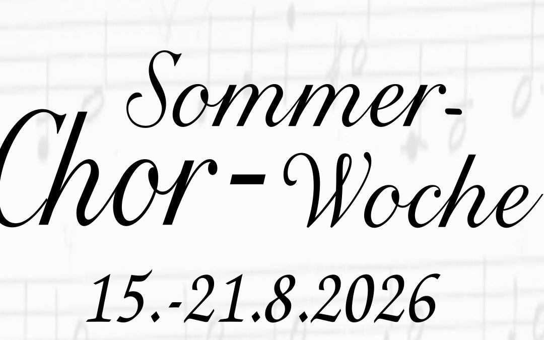 Sommer-Chor-Woche