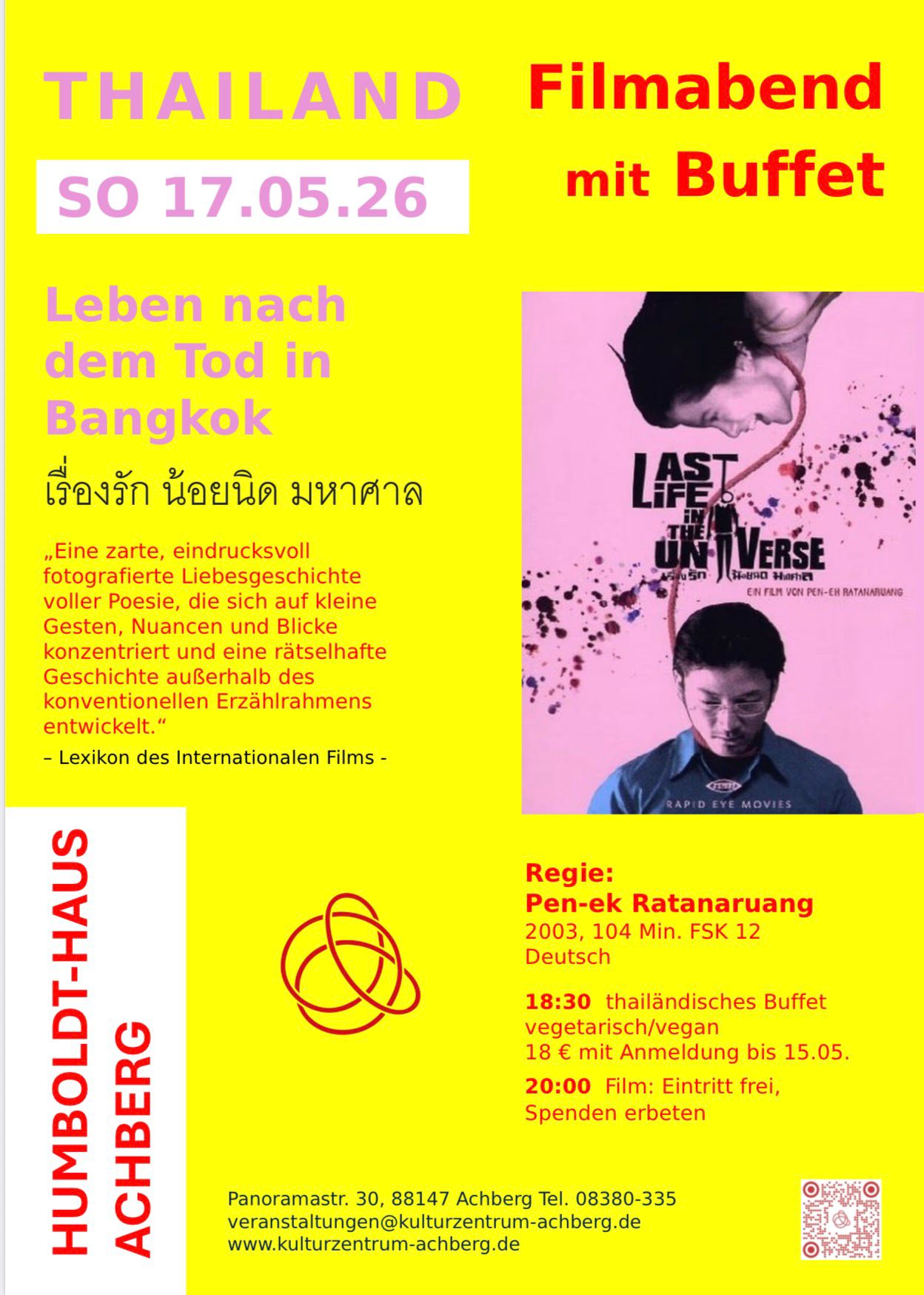 Thailand Plakat